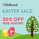 Siteground Easter Day 2016 Hosting Sale